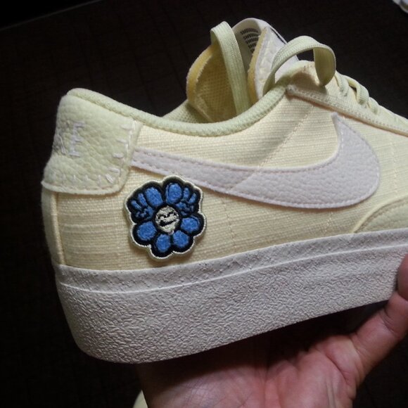 Nike Blazer Platform Shoes Next Nature Women's 9.5 Low Sneakers Yellow VNDS - Picture 8 of 14